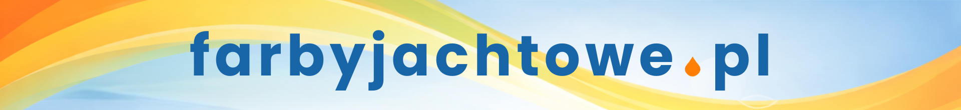 Baner z nawą farbyjachtowe.pl Baner z nawą farbyjachtowe.pl